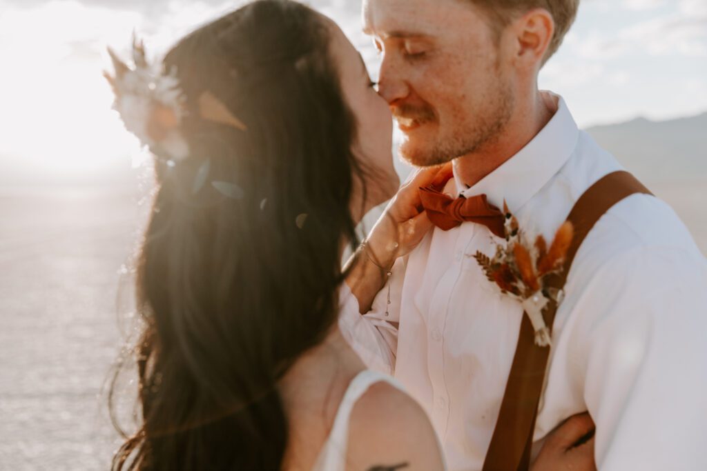 boho inspired wedding at Oregon desert