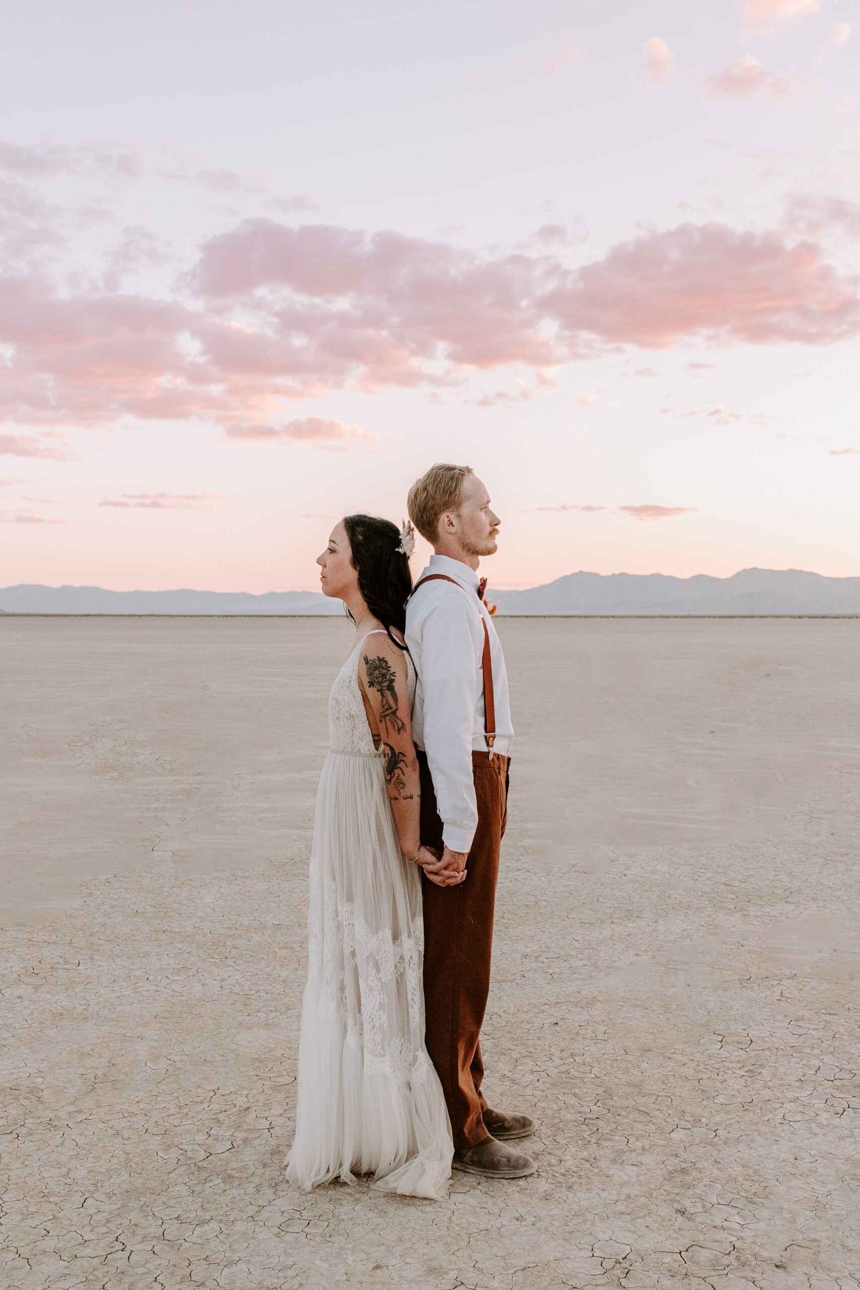 Boho wedding at Oregon Desert